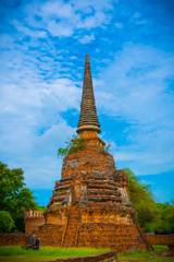 Si Sanphet Temple at Ayuthaya, Thailand