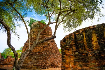 Si Sanphet Temple at Ayuthaya, Thailand