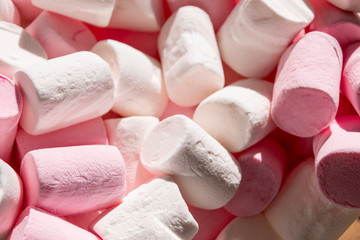 Pink And White Marshmallows