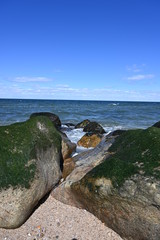 Fototapeta na wymiar Rocks at the Beach