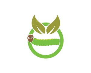 caterpillar logo icon vector illustration design