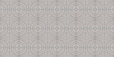 Pavement sheet.Can be arranged together into patterns