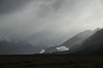 ニュージーランドのミルフォードサウンド