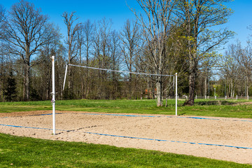 Fototapeta premium open air playground for outdoor activities