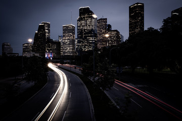 Fototapeta premium Houston at Night