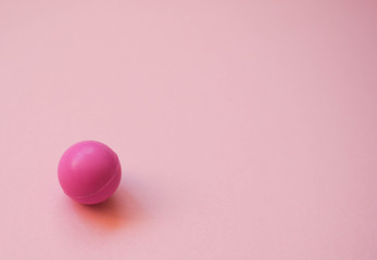 little pink ball