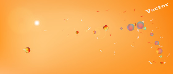 Usefull abstract ultra wide space background 