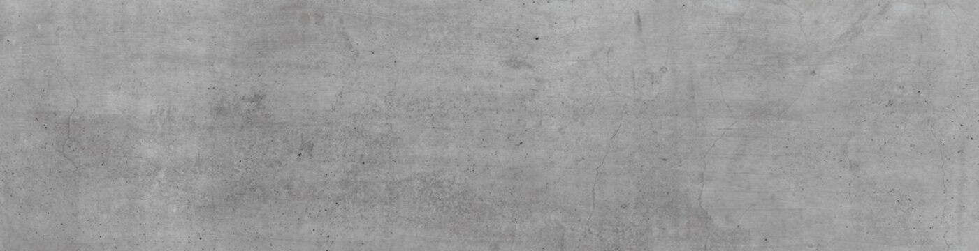 Grauer Beton, grauer Hintergrund, Betonwand, gro&szlig;format, Breite Wand mit Strukturen und rauen stellen. Industrial Design.