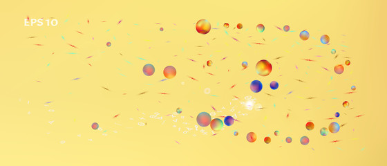 Funny abstract ultra wide space background 