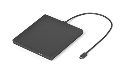 Portable optical disc drive