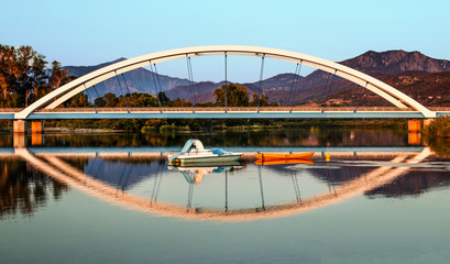 Brücke über die Sagone in Korsika