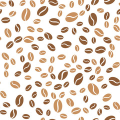 Coffee seamless vector pattern for Cup mug, restaurant or cafe menu design. 
