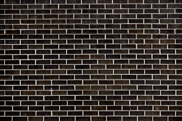 Fototapeta na wymiar dark brick wall background