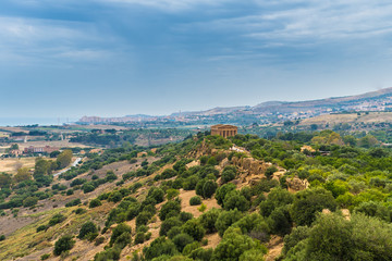 Naklejka premium Greece Monument in Sicily