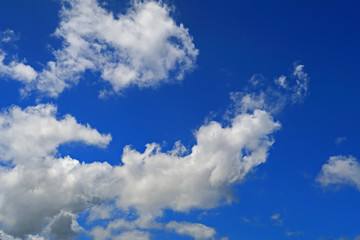 Obraz na płótnie Canvas A sky full of clouds