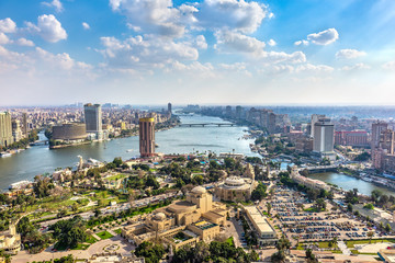 Cityscape of Cairo - obrazy, fototapety, plakaty