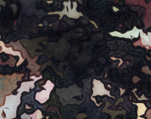 Abstract art pattern for design textile or fabric. Beauty colors backdrop template for decor interior as big size wall print or posters. Oil watercolor and pastel mixed technique painting background.