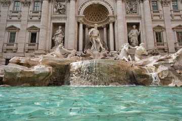 Best places in Rome, Trevi fountain, Italy