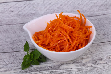 Korean cattot snack salad