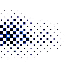 Dark BLUE vector background with rectangles.