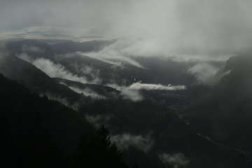 ニュージーランドのクイーンズタウンのゴンドラ