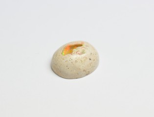 Opal cabochon cut gemstone