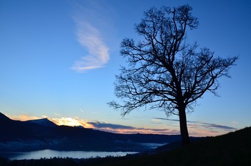 Sonnenuntergang Rigi
