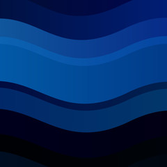 Dark BLUE vector template with wry lines.