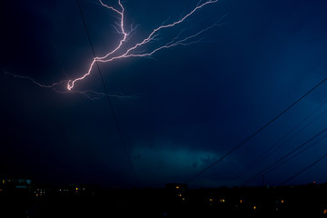 lightning strike