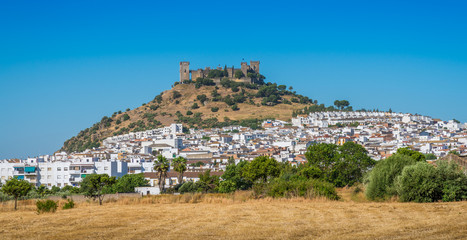 Fototapeta na wymiar Almodovar del Rio, little town in the province of Cordoba, Andalusia, Spain.