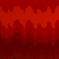 Light Orange vector template with curves.