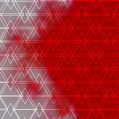 Light Red vector template with lines, triangles.