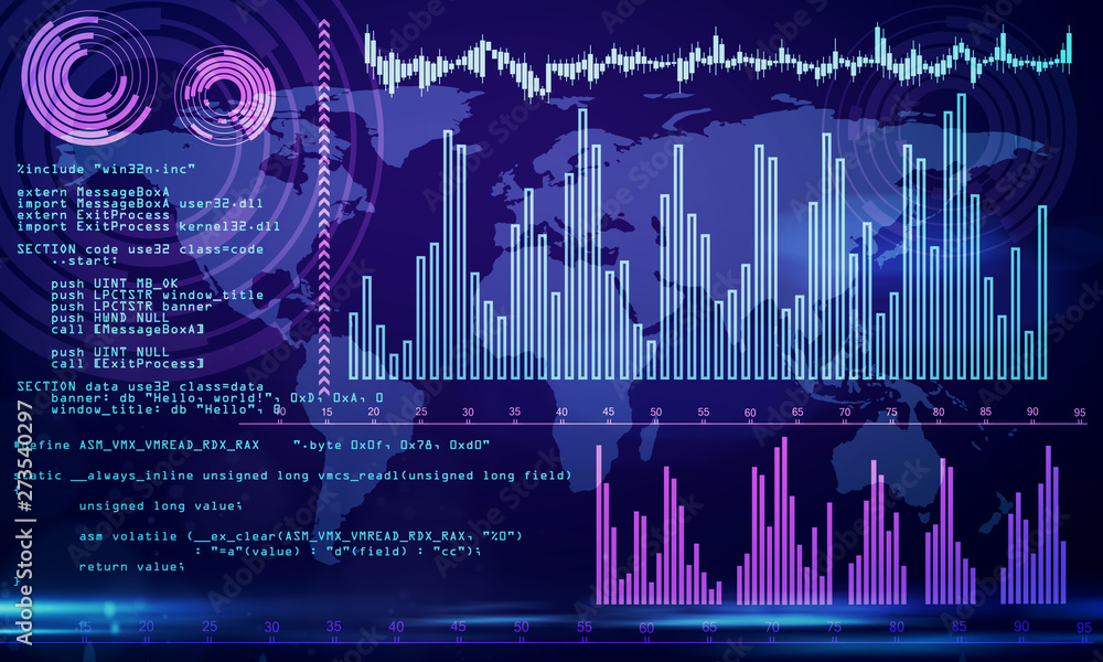 Poster Abstract programming backdrop