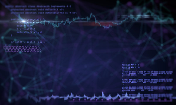 Abstract programming wallpaper
