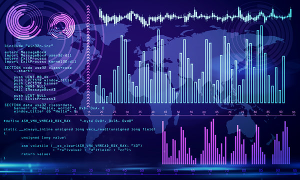 Abstract programming backdrop