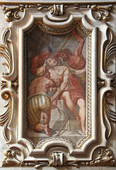 Cristo incoronato di spine; affresco di Ercole Procaccini il Giovane nella chiesa di San Marco a...
