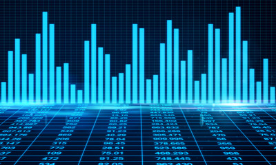 Invest and stock concept