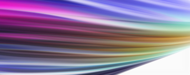 Color flowing waves, liquid conceptual abstract background