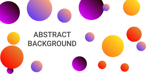 Gradients balls shapes.