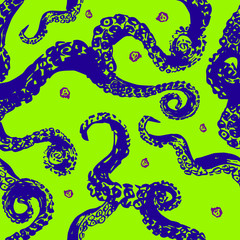 octopus pattern vector illustration