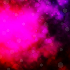 Dark Pink vector template with circles.