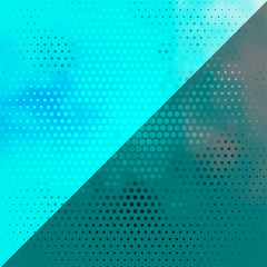 Light BLUE vector texture with circles.