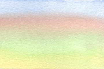 Multicolor watercolor background. like a rainbow in the sky
