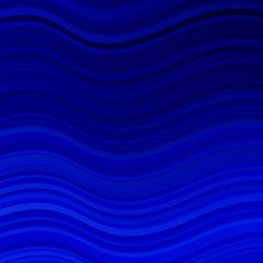 Dark BLUE vector backdrop with curves.