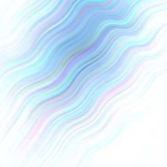 Light BLUE vector template with wry lines.