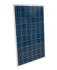 Solar panel isolated on white background