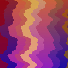 Obraz premium Light Blue, Yellow vector background with wry lines.