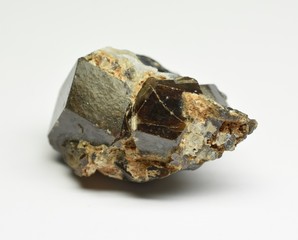 Melanite Garnet natural raw gemstone crystal