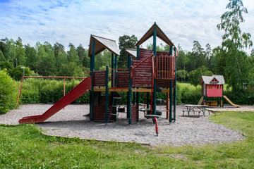 A playground in Sweden