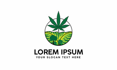 Cannabis logo for company